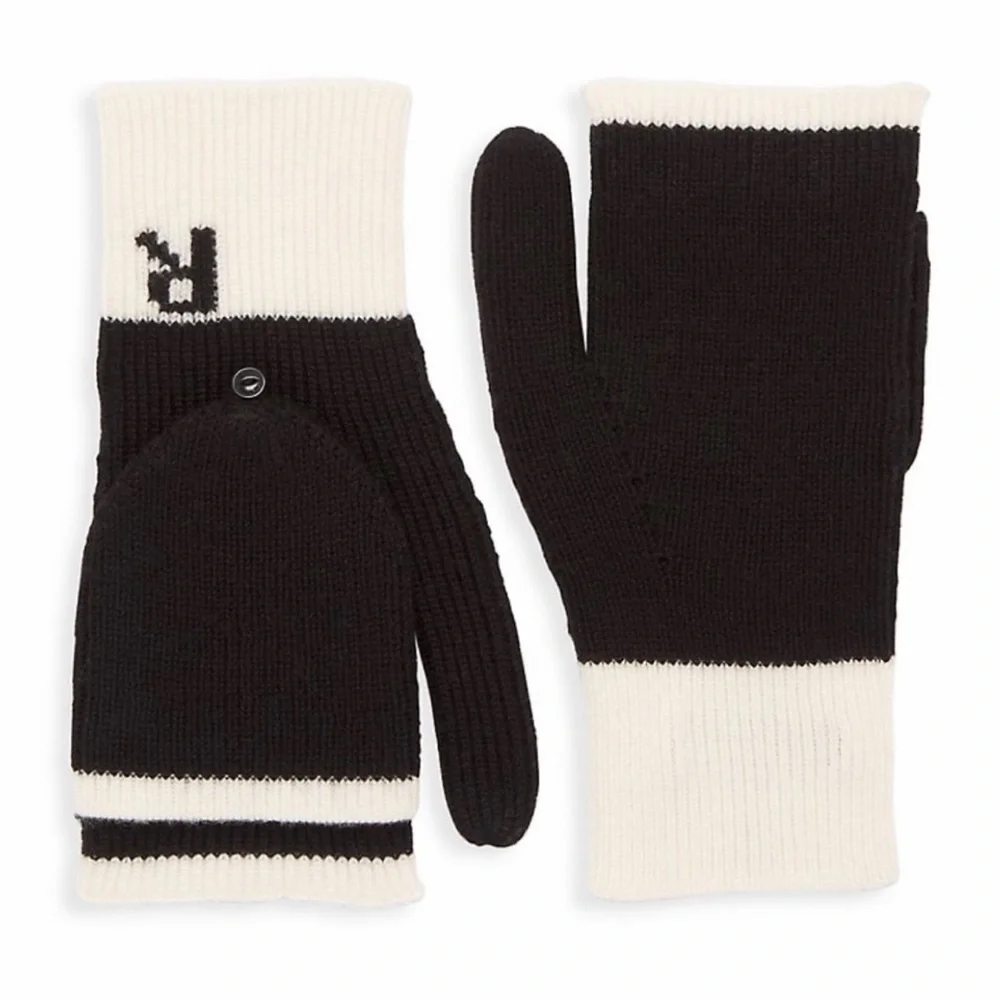 New Rag and Bone Margo wool fingerless gloves